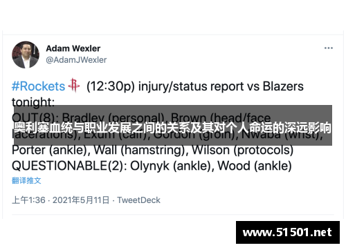 奥利塞血统与职业发展之间的关系及其对个人命运的深远影响