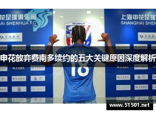 申花放弃费南多续约的五大关键原因深度解析